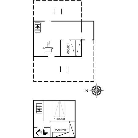 アパート Arna - 2-3km From The Sea By Interhome *